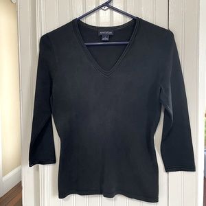 Ann Taylor Silk 3/4 Sweater